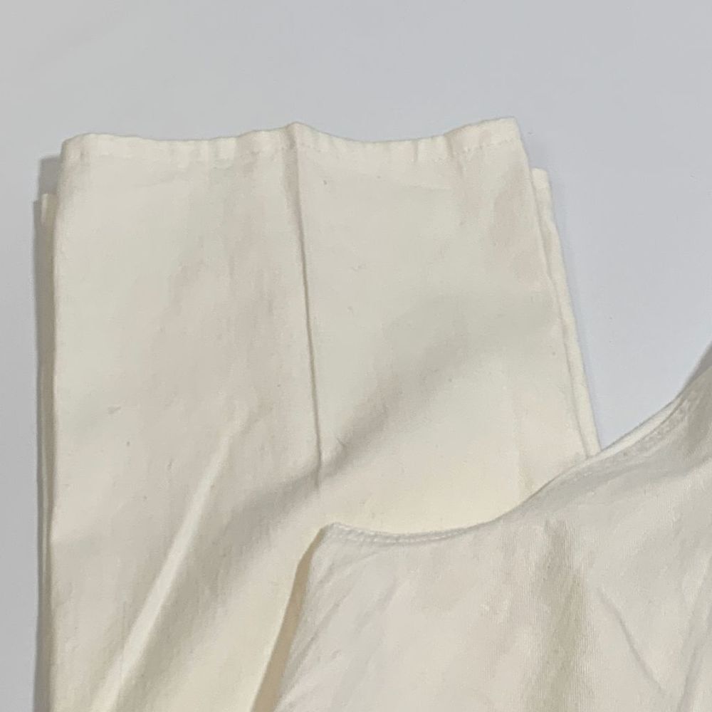 Ruby Rd. Classic Flat Front White Denim Jean - Picture 3 of 7